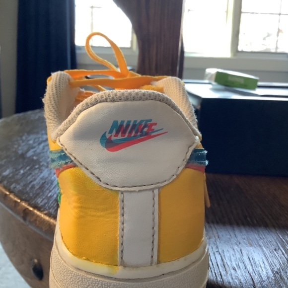 Custom tropical Air Force 1 3D swoosh - Picture 6 of 8